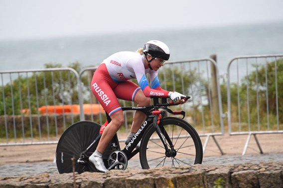 10-08-2016 Giochi Olimpici Cronometro Elite Donne; 2016, Russia; Zabelinskaia, Olga; Rio De Janeiro;